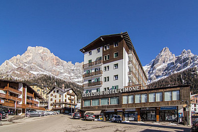 Hotel Excelsior Cimone*** s polopenzí - San Martino di Castrozza