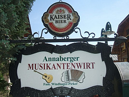 Gasthof Musikantenwirt** s polopenzí - Annaberg