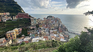 Toskánsko a Cinque Terre letecky